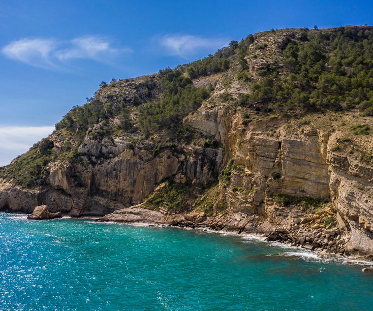 The coast of Finestrat